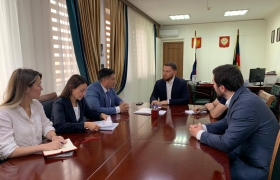 Встреча с директором центра исламского банкинга Ак Барс Банка в Дагпредпринимательстве 